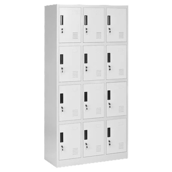 Carmen Метален шкаф Carmen CR-1258 J - сив