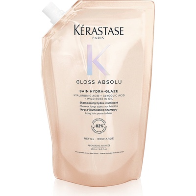 Kérastase KERASTASE Bain Gloss Absolu Hydra-Glaze Refill Шампоан за коса дамски 500ml