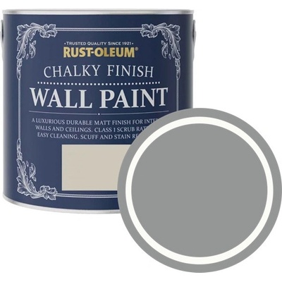 Rust Oleum Chalky Finish Wall Paint 2,5 l antracitvová