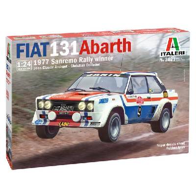 Italeri: Макет на Fiat 131 Abarth 1977 San Remo Rally Winner, 1: 24 (3621S)