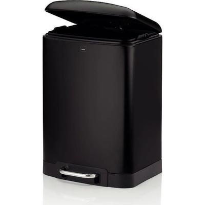 Kela Кош за отпадъци kela davino с педал (12 л) - черен (kela 10922)