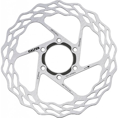 Galfer Fixed Wave Road Center Lock 140 mm × 1,8 mm 140 MM × 1,8 MM