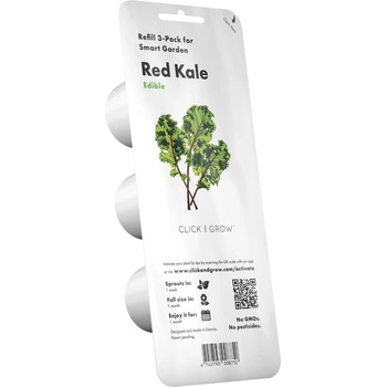 Click & Grow Семена Click and Grow - Червен кейл, 3 пълнителя (SGR47X3)