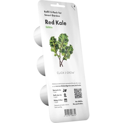 Click & Grow Семена Click and Grow - Червен кейл, 3 пълнителя (SGR47X3)