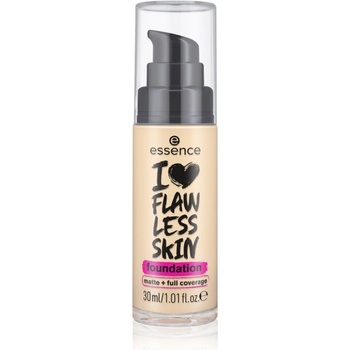 Image 1 of essence I LOVE FLAWLESS SKIN фон дьо тен с матиращ ефект цвят 20 - Medium Porcelain 30ml
