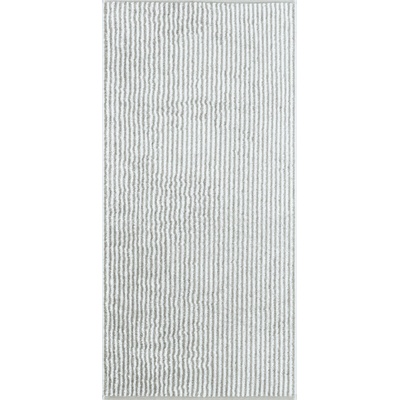 Cawö ručník Two Tone Stripes 480 platinová 50 x 100 cm