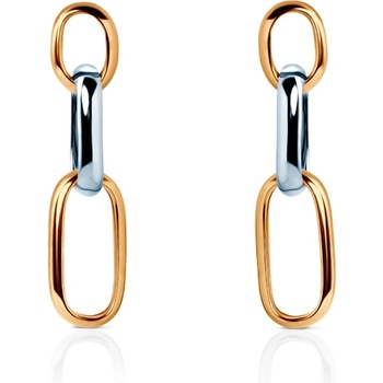 SAVICKI Dualéa обеци: позлатени сребро