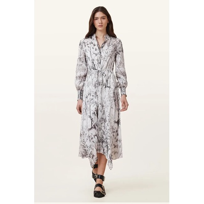 AllSaints Ленена рокля AllSaints SKYLAR MAXI (W047DC)