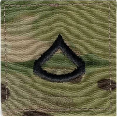 Nášivka hodnosti Private First Class E-3 velcro OCP®