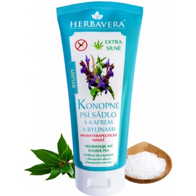 Herbavera Konopné psí sádlo s kafrem 200 ml