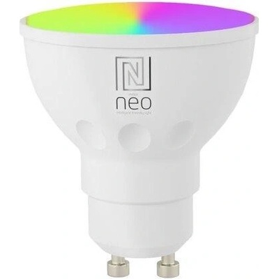 Immax NEO SMART LED žárovka GU10 4,8W RGB+CCT barevná a bílá, stmívatelná, Zigbee, TUYA
