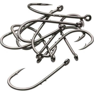 Kinetic Baitholder Single Hook Black vel.4 10 ks