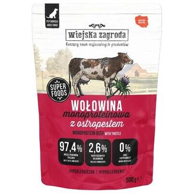 Wiejska Zagroda Monoprotein Beef 500 g