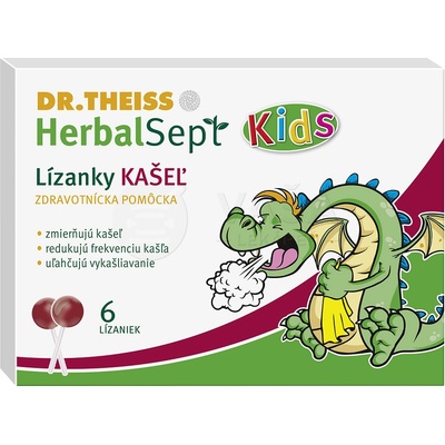 Dr.Theiss HerbalSept Kids kašel 6 ks