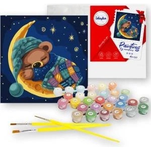 Ideyka Paint by Number Kit Cozy Dream KH6062 30x30 AP0052