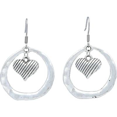 Gilles Costa dámské náušnice stříbrné PATIN HEART 100