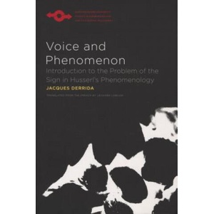 Voice and Phenomenon | Jacques Derrida (ISBN: 9780810127654)