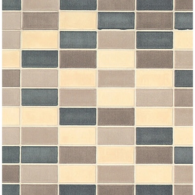 Gekkofix Samolepicí fólie, šedo-modro-krémová mozaika, 45 x 200 cm