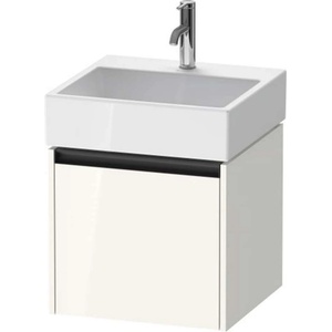 Duravit Ketho. 2 - Шкафче за умивалник 44x48x46 см, 1 чекмедже, лъскаво бяло K25074022220000 (K25074022220000)