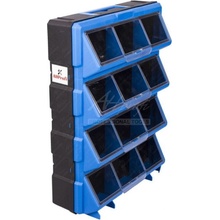 AHProfi Plastový organizér / box na skrutky, 12 zásuviek - MW1504
