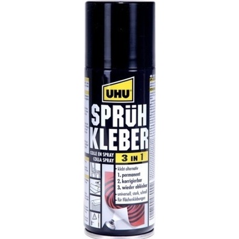 UHU Spray 3v1 Lepidlo ve spreji 200g