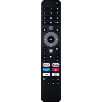 PEAQ ptv 32gf-5024c, ptv 65gqu-5024c - оригинален дистанционен контрол с гласово управление (ptv 32gf-5024c, ptv 65gqu-5024c)