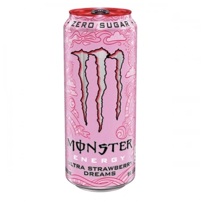 Monster Енергийна напитка Monster Ultra Strawberry 500мл