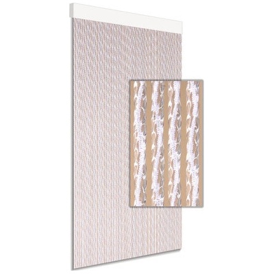 Záves na dvere PAOLA 90x210cm biely