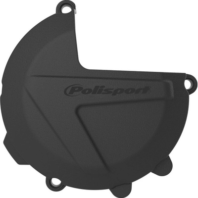 POLISPORT kryt spojkového víka KTM EXC/XCW/SX/XC 250/300 17, HUSQVARNA TE250/300 17-19, barva černá