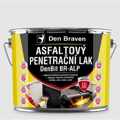 Den Braven - asfaltový penetrační lak DenBit BR–ALP 4,5 kg
