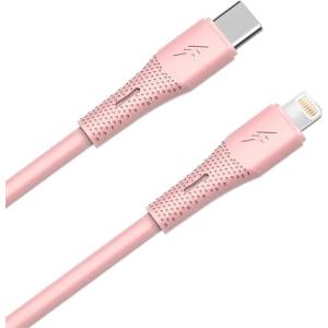 AVAX CB3312 27W USB-C - Lightning кабел за бързо зареждане, силиконов, 1, 5 м, розов AVAX_CB3312 (AVAX_CB3312)