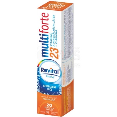 Revital multiForte šumivý tabliet eff 20