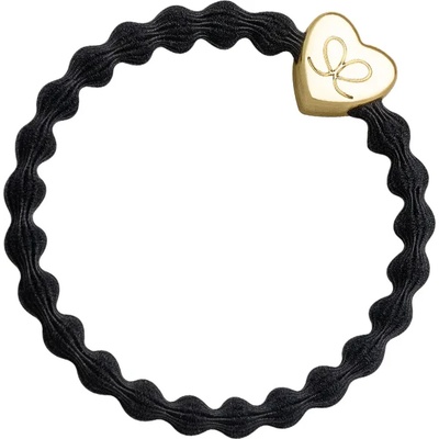 By Eloise London Gold Heart Ластик за коса за жени