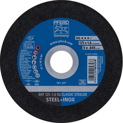Pferd rezací kotúč 125 x 1,6 mm 61341120