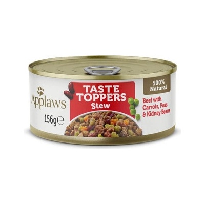 Applaws Taste Toppers Stew s hovädzím mäsom mrkvou a hráškom 156 g