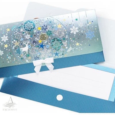 ARGUS Obálka na peníze vánoční luxusní 81-6059