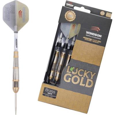 Steelové šipky Windson LUCKY GOLD 20 G Zlatá,Šedá