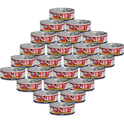 N&D Cat QUINOA Adult Digestion Lamb & Fennel 24 x 80 g