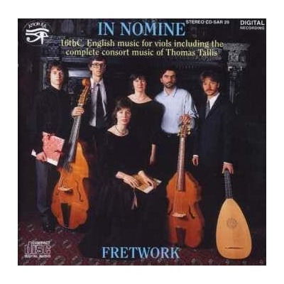 Fretwork - In Nomine (16th C. English Music For Viols Including The Complete Consort Music Of Thomas Tallis) CD