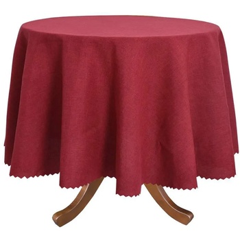 Image 1 of Пи Ен Джи 1962 КРЪГЛА ПОКРИВКА - БОРДО