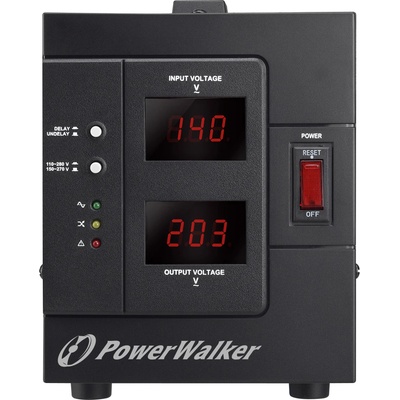 Стабилизатор powerwalker avr 1500 siv, 1500va (power-avr-1500)