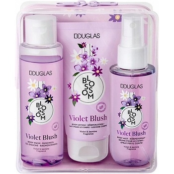 Douglas blossom КОМПЛЕКТ DOUGLAS BLOSSOM Violet Blush Travel Set Душ гел дамски