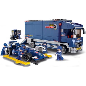 Sluban B0357 Formule F1 s přepravním náklaďákem