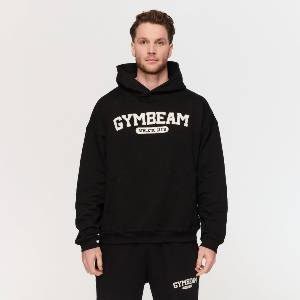 GymBeam Суичър Varsity Black M