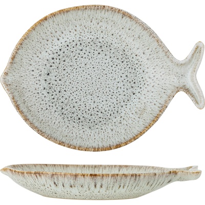 BLOOMINGVILLE Servírovací talíř FLEUR D.27 cm přírodní