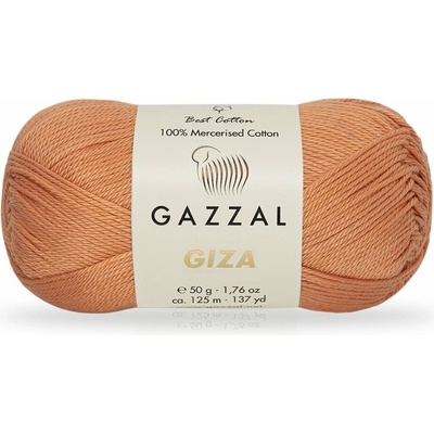 Gazzal Příze Giza 2493 světlá rezavá