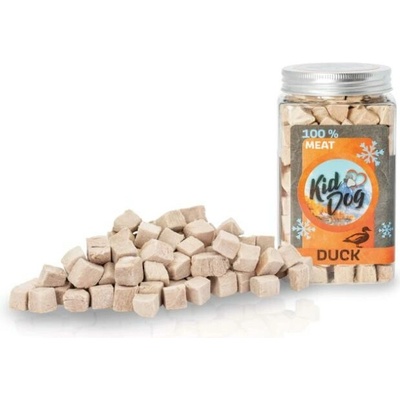 KIDDOG Super Premium 100 % Cubes kachní maso sušené mrazem 75 g