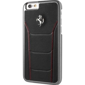 Ferrari Удароустойчив кейс Ferrari FESEHCP6BKR за Apple iPhone 6/6S, Черно-червен (FESEHCP6BKR)