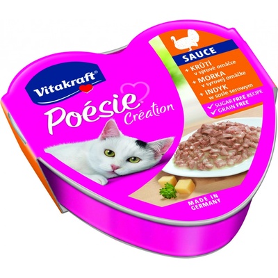 Vitakraft Poésie Création morka v syrovej omáčke 85 g