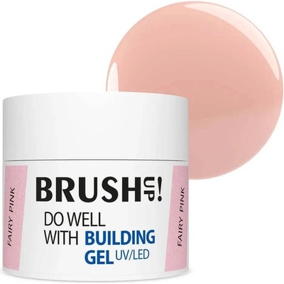 Brushup stavebný Uv Led gél Do Well with Building Gel Fairy Pink 12g